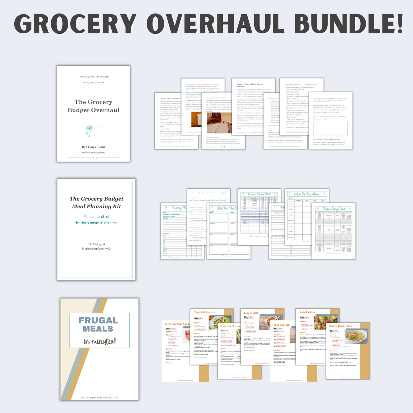 Grocery Budget Overhaul Bundle