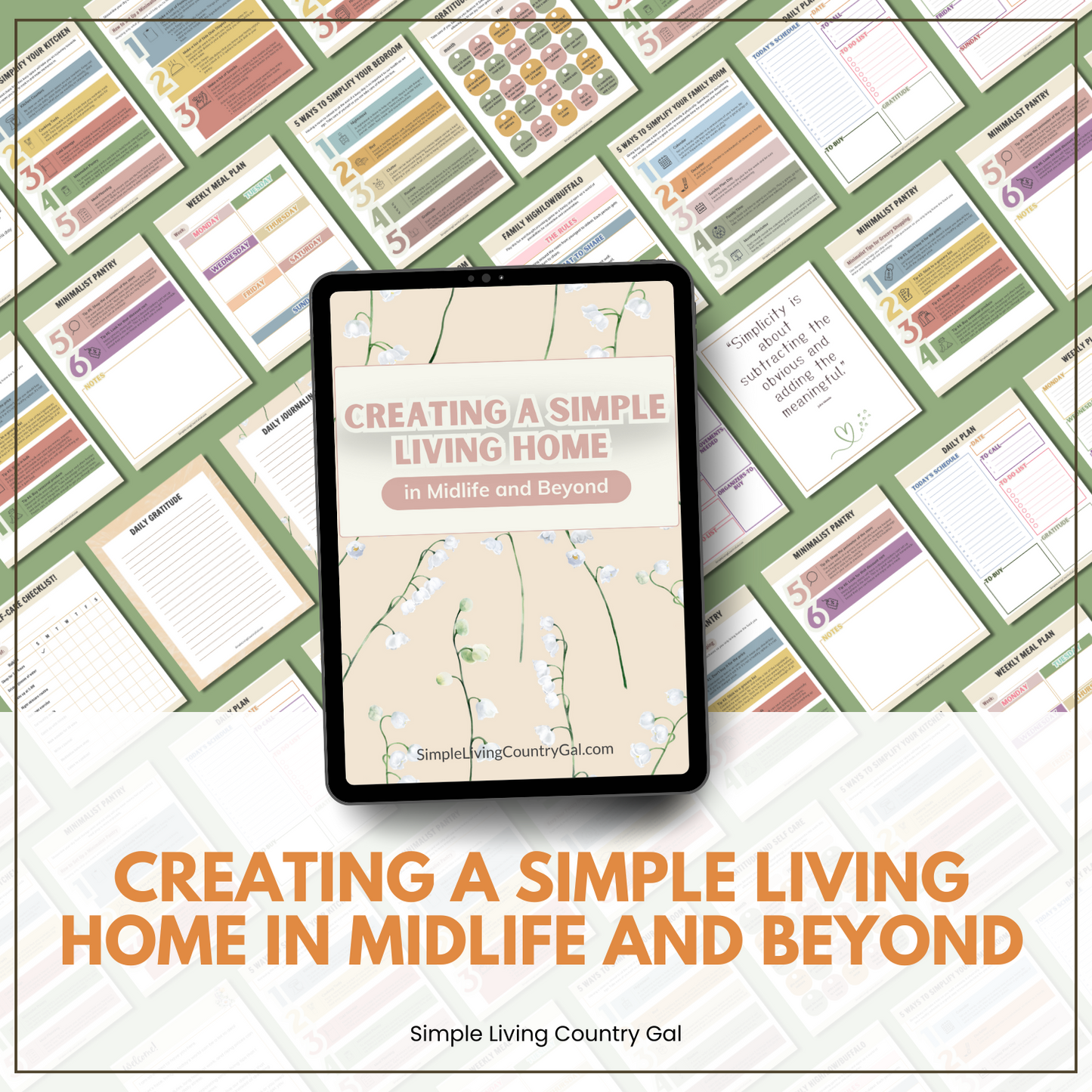 Creating a Simple Living Home