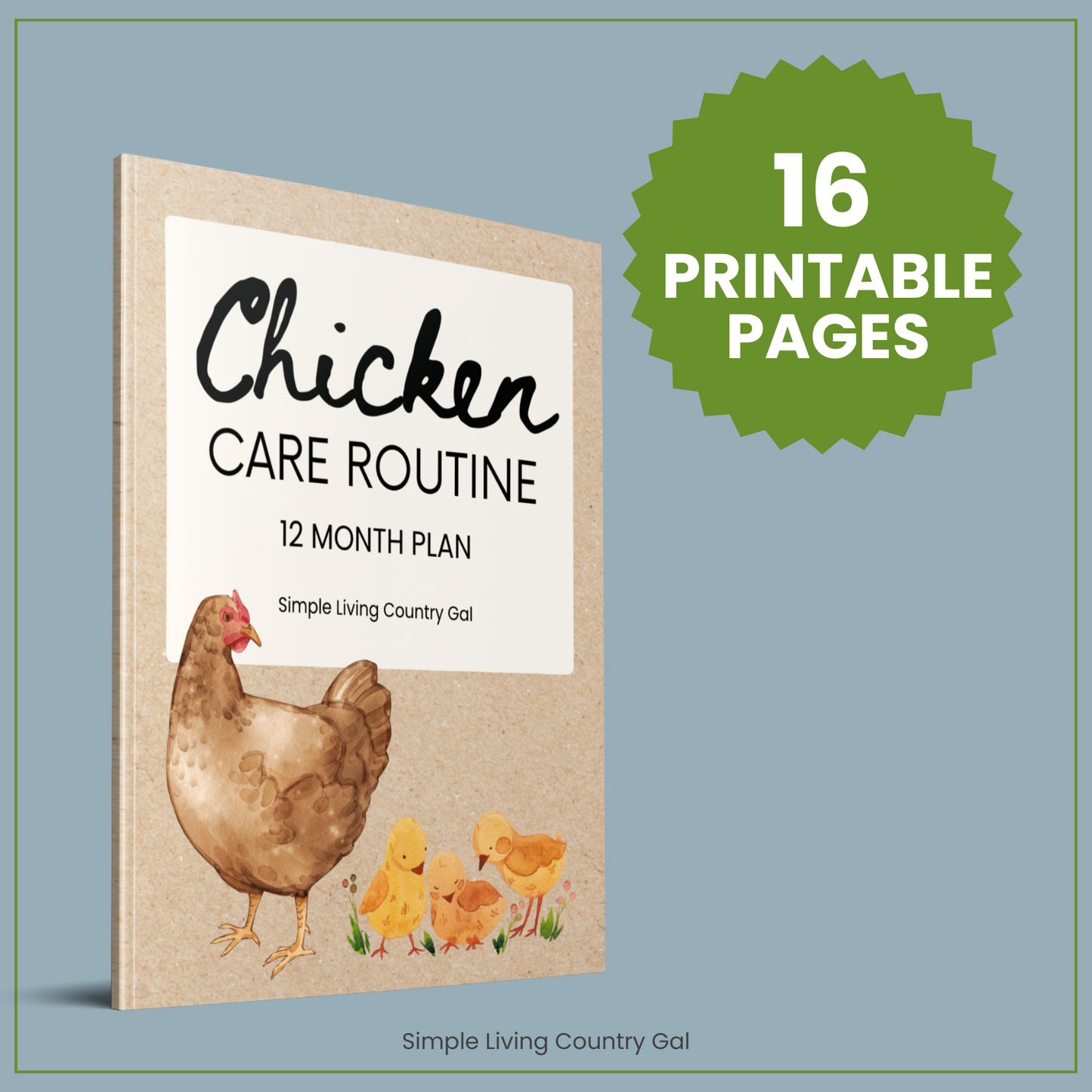 Chicken Care Calendar