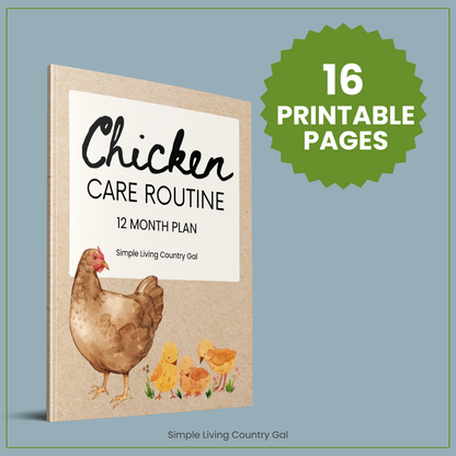 Chicken Care Calendar