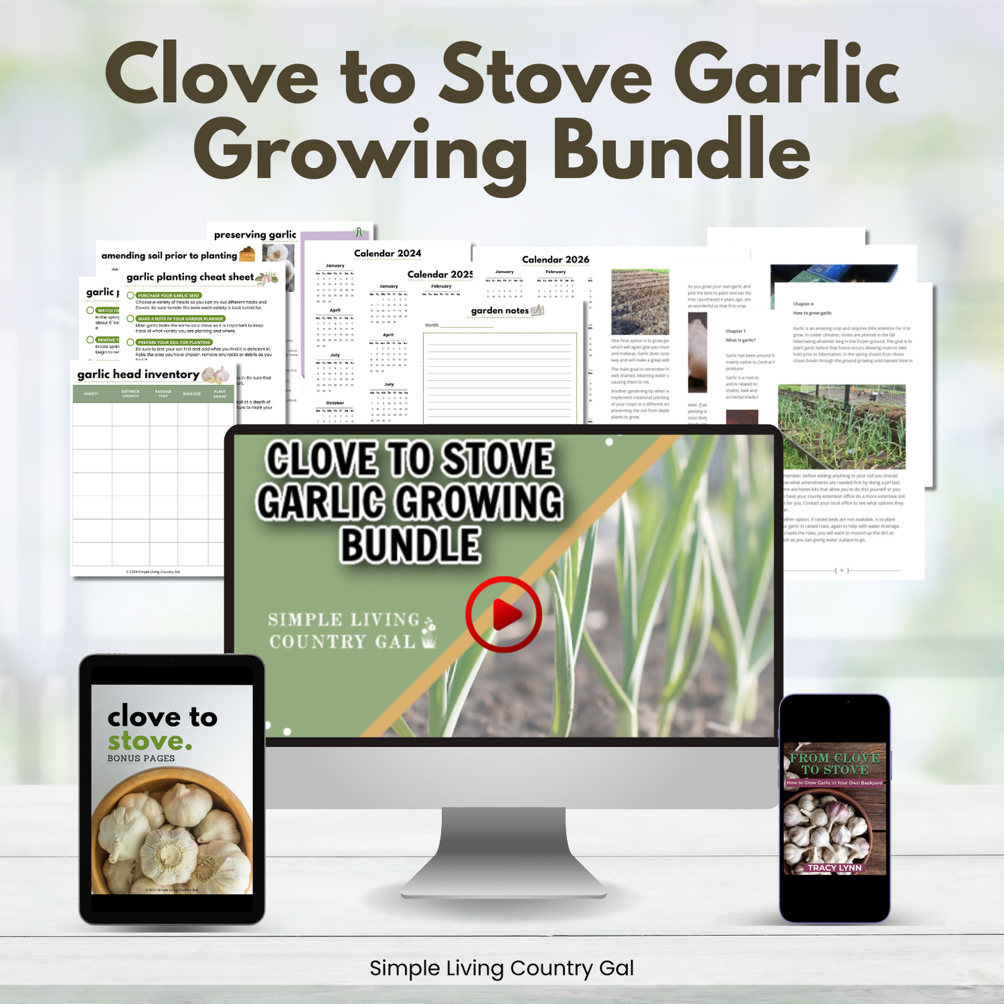 Clove to Stove Garlic Growing Bundle