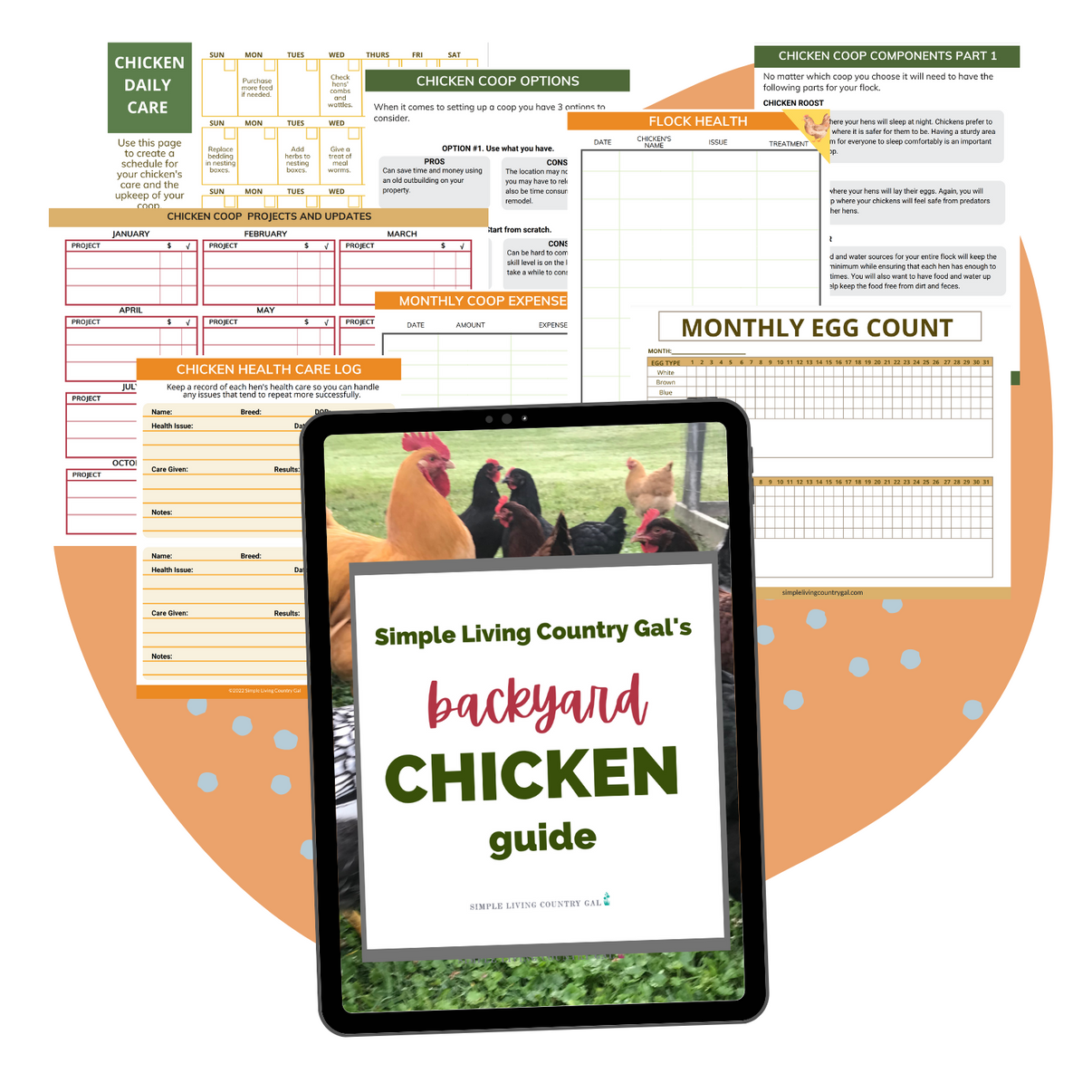 Chicken Guide and Record Journal