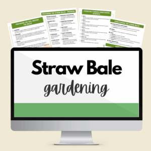 Straw Bale Gardening {Video Course PLUS Full Planner!}